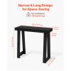 36 in Console Table, Modern Desk Behind the Couch, Wooden Rectangle Entrance Desk, Narrow Long Sofa Table Accent Stand, Ideal for Hallway, Bedroom