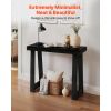 36 in Console Table, Modern Desk Behind the Couch, Wooden Rectangle Entrance Desk, Narrow Long Sofa Table Accent Stand, Ideal for Hallway, Bedroom