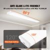 8FT LED Wraparound Light, 110W 10,000LM, Flush Mount LED Shop Light, 4 Pack 6500K Daylight LED Kitchen Ceiling Lighting Fixtures