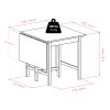 Lynden 3-Pc Dining Table with 2 Ladder Back Chairs
