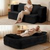 Flip Modular Sofa Bed, 2-in-1 Convertible Folding Couch with High Density Sponge, Multi-Functional Sleeper Sofa for Living Room, Apartment, Guest Room