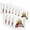 16pcs Wooden Shadow Box Picture Frame Set | 5X5Inch Square Shape, Suitable for Photos, Weddings, Floral Arrangements