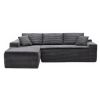 106.5" Modern Minimalist Modular Sectional Couch with Seat Cushion, Comfort L Shaped Sofa for Living Room, No Assembly Required