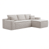 106.5" Modern Minimalist Modular Sectional Couch with Seat Cushion, Comfort L Shaped Sofa for Living Room, No Assembly Required