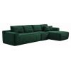 134" Modern Minimalist Modular Sectional Couch, Comfort L Shaped Sofa for Living Room, No Assembly Required