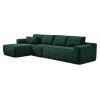 134" Modern Minimalist Modular Sectional Couch, Comfort L Shaped Sofa for Living Room, No Assembly Required