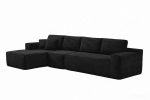 134" Modern Minimalist Modular Sectional Couch, Comfort L Shaped Sofa for Living Room, No Assembly Required