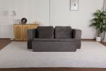 Flip Modular Sofa Bed, 2-in-1 Convertible Folding Couch with High Density Sponge, Multi-Functional Sleeper Sofa for Living Room, Apartment, Guest Room