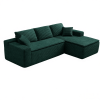 106.5" Modern Minimalist Modular Sectional Couch with Seat Cushion, Comfort L Shaped Sofa for Living Room, No Assembly Required