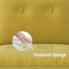 PPL Seater Modular Sectional Sofa with Movable Ottoman, Comfy Deep Seat Cloud Couch for Living Room, Apartment, Office (Beige White-2 Ottoman)